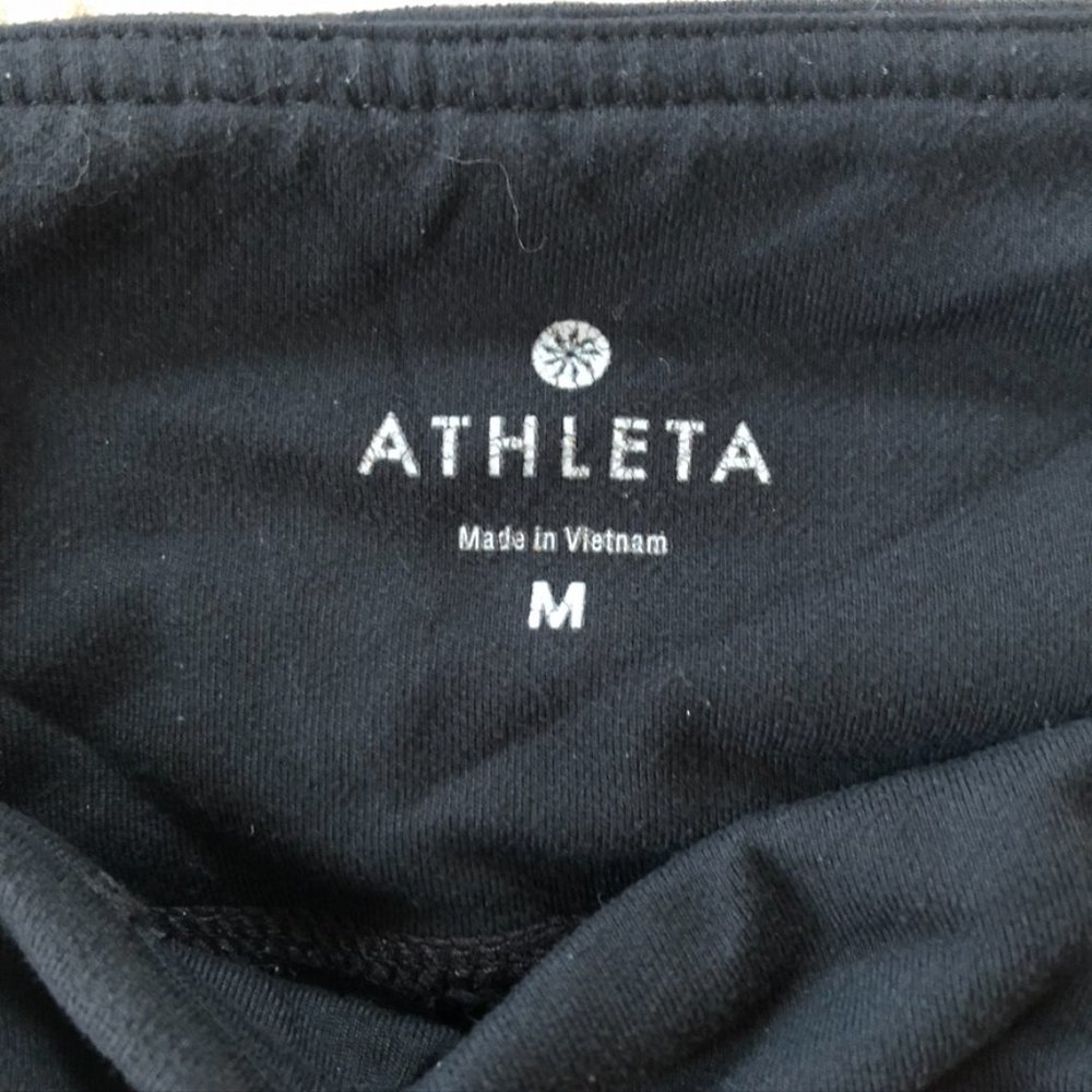Athleta Chaturanga Capri Legging- Black - M - Picture 3 of 5